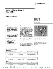 HSMS-L640 datasheet pdf Agilent (Hewlett-Packard)