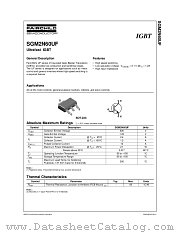 SGM2N60UF datasheet pdf Fairchild Semiconductor