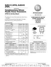 MJB42CT4 datasheet pdf ON Semiconductor