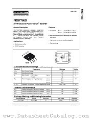 FDS7766S datasheet pdf Fairchild Semiconductor