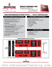 BCM5770R datasheet pdf Broadcom