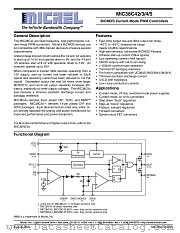 MIC38C42 datasheet pdf Micrel Semiconductor