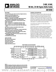AD1839A datasheet pdf Analog Devices