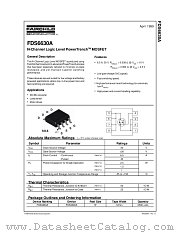 FDS6630A_NL datasheet pdf Fairchild Semiconductor