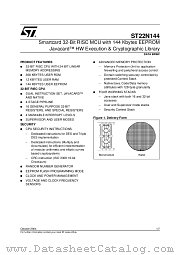 ST22N144 datasheet pdf ST Microelectronics