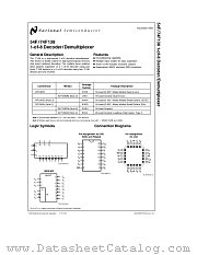 JM38510/33701BFA datasheet pdf National Semiconductor