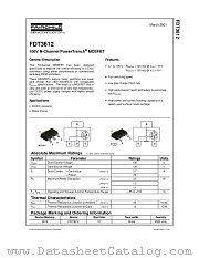 FDT3612_NL datasheet pdf Fairchild Semiconductor
