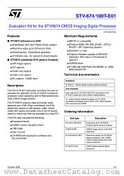 STV-674/100T-E01 datasheet pdf ST Microelectronics
