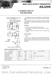 2SJ209-T1B datasheet pdf NEC