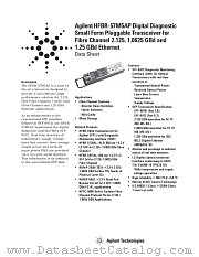 HFBR-57M5AP datasheet pdf Agilent (Hewlett-Packard)