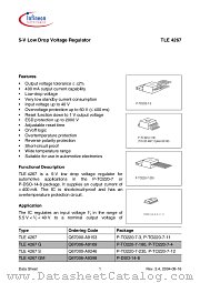TLE 4267 G datasheet pdf Infineon