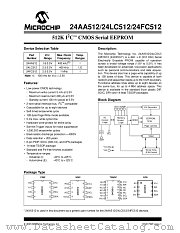 24LC512T-E/SM datasheet pdf Microchip