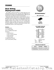CS2082 datasheet pdf ON Semiconductor