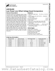 JM38510/11201SDA datasheet pdf National Semiconductor
