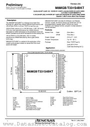 M6MGT331S4BKT datasheet pdf Renesas