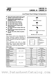 LM393ST datasheet pdf ST Microelectronics