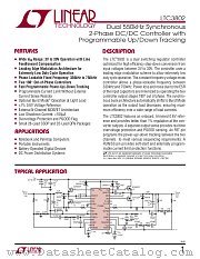 LTC3802 datasheet pdf Linear Technology