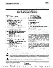 DSD1702E/2K datasheet pdf Texas Instruments