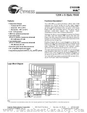 CY62128BLL-70ZAE datasheet pdf Cypress