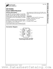 DS14C89AN datasheet pdf National Semiconductor
