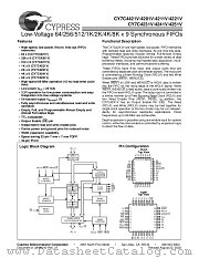 CY7C4221V-15AC datasheet pdf Cypress