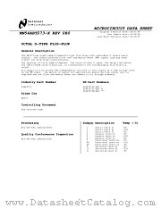 5962-9321701Q2A(54ABT273E-QML) datasheet pdf National Semiconductor