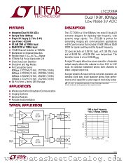 LTC2289 datasheet pdf Linear Technology