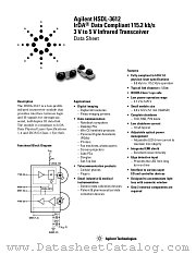 HSDL-3612-008 datasheet pdf Agilent (Hewlett-Packard)