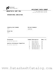 LM748H/883 datasheet pdf National Semiconductor