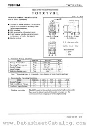 TOTX179L datasheet pdf TOSHIBA