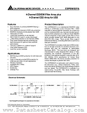 CSPEMI307AG datasheet pdf California Micro Devices Corp