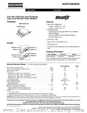 HUFA76504DK8T datasheet pdf Fairchild Semiconductor