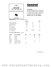 CXTA62 datasheet pdf Central Semiconductor