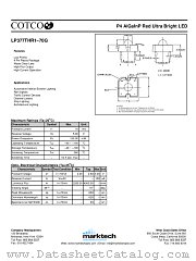 LP377THR1-70G datasheet pdf Marktech Optoelectronics