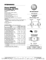 NTQD6866R2 datasheet pdf ON Semiconductor