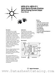 HEDS-9710-150 datasheet pdf Agilent (Hewlett-Packard)