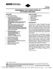 TSC2302IRGZR datasheet pdf Texas Instruments