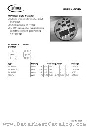 BCR179F datasheet pdf Infineon