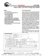 CY7C1338G datasheet pdf Cypress