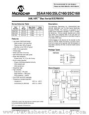25C160/P datasheet pdf Microchip