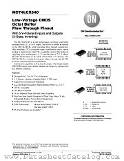 MC74LCX540DWR2 datasheet pdf ON Semiconductor