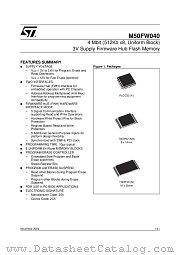 M50FW040N5G datasheet pdf ST Microelectronics