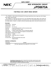 UPD8670A datasheet pdf NEC