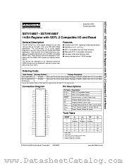 SSTVN16857MTDX datasheet pdf Fairchild Semiconductor