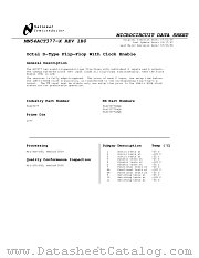 5962-8769701MRA(54ACT377DMQB) datasheet pdf National Semiconductor