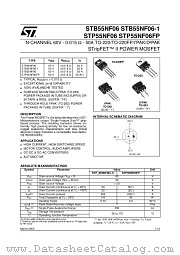 STB55NF06T4 datasheet pdf ST Microelectronics