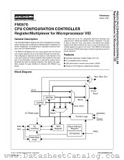 FM3570MT20 datasheet pdf Fairchild Semiconductor