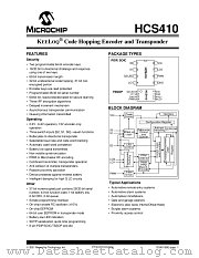 HCS410/P datasheet pdf Microchip