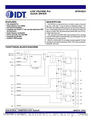 IDT5V9351PFI8 datasheet pdf IDT