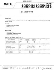 AC05DJM-Z datasheet pdf NEC